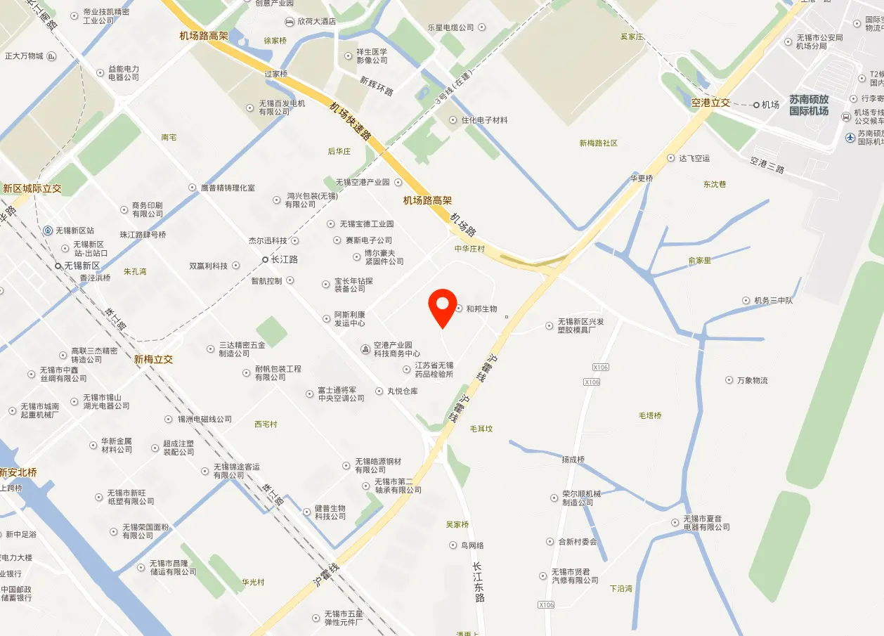 无锡新区生命科技产业园地图位置
